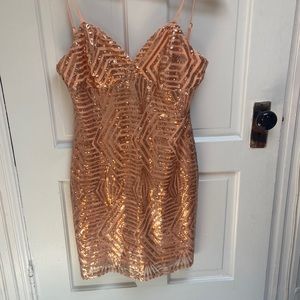 GUESS SL Kara Sequin Dress Size M